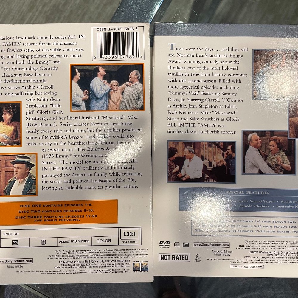 ALL IN THE FAMILY THE COMPLETE SECOND AND THIRD SEASON - Picture 3 of 5